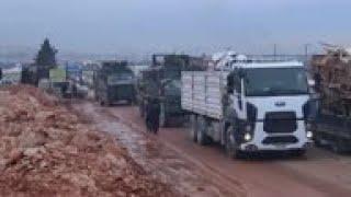 Syrians continue to flee amid Idlib offensive