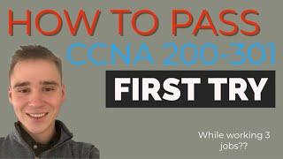 HOW I PASSED MY CCNA 200-301 WHILE WORKING 3 JOBS | CCNA 200-301 |