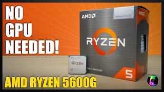 No graphics card needed... The AMD Ryzen 5600G.