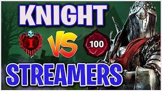 Pro Knight Vs P100 Twitch Streamers - "GIVE ME HATCH!"