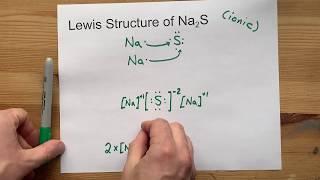 Draw the Lewis Structure of Na2S (sodium sulfide)