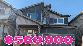 Tour this $569,900 New Home in Edmonton's Community The Uplands at Riverview!