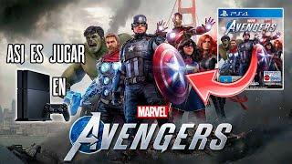 ASÍ ES JUGAR Marvel Avengers en PS4!! | Gráficos y Rendimiento ¿Vale la pena?