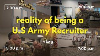 reality of being a U.S Army Recruiter