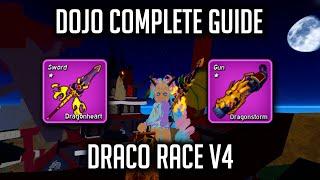 Complete Guide on Draco V4 & Dojo Quest | Blox Fruit