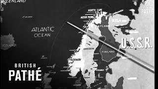 Map Of Atlantic (1943)