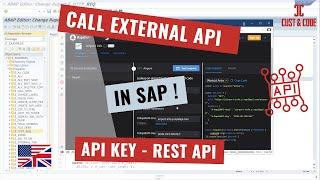 Call External API in SAP ABAP - API Key - REST API [english]