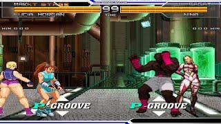 Mugen Lucia Morgan VS Sagat  Reverse Ryona Match