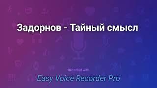 Задорнов   Тайный смысл  made video