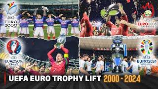 UEFA Euro Trophy Lift In Football Games | 2000 - 2024 |