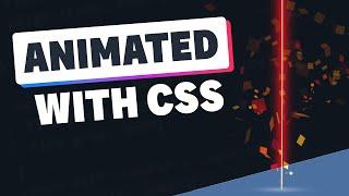 CSS-only particle animations