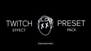 Premiere Pro: TOBK Twitch Preset Pack!