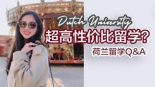 荷兰留学需要的硬核条件 | 荷兰留学费用 | 能不能打工？| 需要学荷兰语吗？