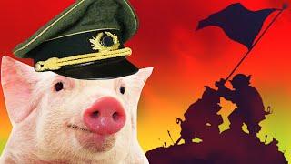 ВОЙНА СВИНЕЙ  (Hogs of War)  - игра детства! Ностальгируем!