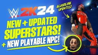 WWE 2K24: New & Updated Superstars, Updated Models, New Championships, Arenas, Creations & More!