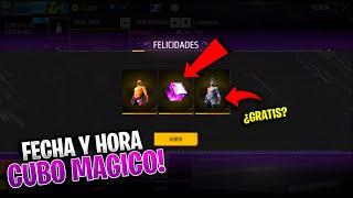 FECHA Y HORA CUBO MAGICO GRATIS FREE FIRE, REGRESA INCUBADORA YING YANG - YING YANG AZUL GRATIS?