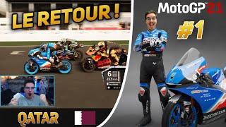 MotoGP 21 Carrière v2 #1 - LE GRAND RETOUR EN CARRIÈRE !