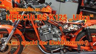 Fehlersuche in der Elektrik an der HERCULES K125 "Ultra"