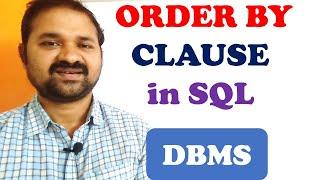 ORDER BY clause in SQL || Database Management Systems || DBMS