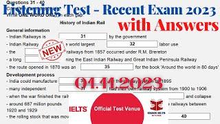 IELTS Listening Actual Test 2023 with Answers | November Exam