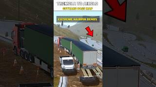 reworked gothard pass map off-road route double trailer extreme hairpin bends Truckers of Europe 3