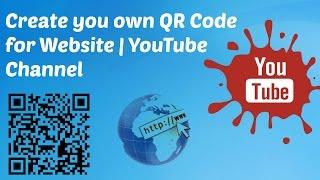 How to Create QR Code for Website | YouTube Channel | Free QR Code Generator