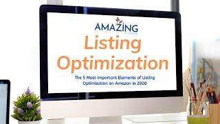 The 5 MOST IMPORTANT Elements of Listing Optimization on Amazon