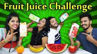 FRUIT JUICE CHALLENGE | TWISTED JUICE DRINKING CHALLENGE