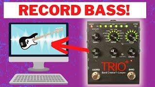 Digitech Trio Plus Tips And Tricks |  RECORDING BASS