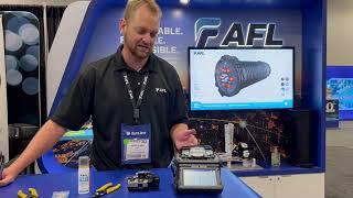 Derek is talking Fujikura Fusion Splicers at ISE Expo, booth #232