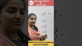 Math shortcut keys by Richa mam || Radha Krishna academy yamuna Nagar || #tipsandtricks #shortsfeed