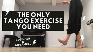 ARGENTINE TANGO TECHNIQUE EXERCISES FOR LEADERS AND FOLLOWERS | Easy at home tango technique | Dagny