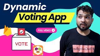 Build a Dynamic Voting App with MIT App Inventor and Firebase FAST!