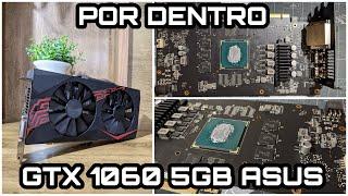 POR DENTRO DA GTX 1060 5GB ASUS DO ALIEXPRESS