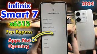 Infinix Smart 7 Frp Bypass Android 12 2024 | X6515 Frp Bypass Apps Not Working | Unisoft Pk