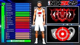 I CREATED MY NBA 2K25 BUILD EARLY!