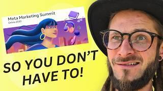 Meta Marketing Summit 2025 (Live Reaction)