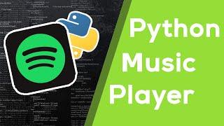 Python Music Player Project | Make A Python Tkinter Music Player!