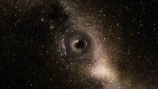 Falling into a black hole (Realistic Ultra HD 360 VR movie) [4K]