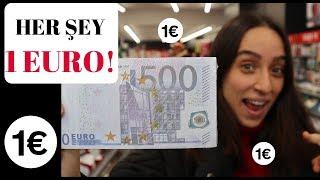 Almanyada Market Alışveriş Fiyatları - 1 Euro'cuya Gittik! (Euro Shop)
