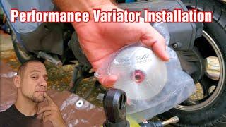 50cc-150cc Scooter Performance Variator Installation Or OEM Variator Replacement