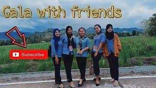 With My friends