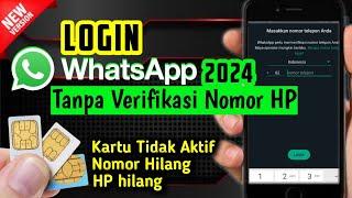 Cara Login Whatsapp nomor tidak aktif - Login Whatsapp lewat Email