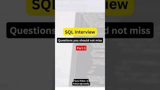 10 SQL Interview Questions You Should Not Miss in 2024 | Codzify