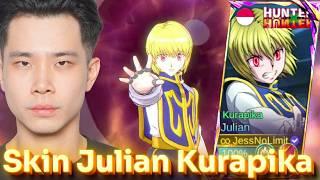 REVIEW SKIN JULIAN KURAPIKA HUNTER x HUNTER (MOBILE LEGENDS)