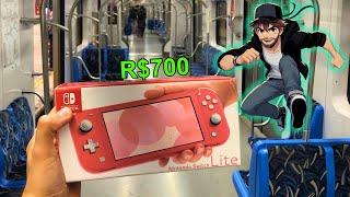 COMPREI um NINTENDO SWITCH LITE BARATO em 2024