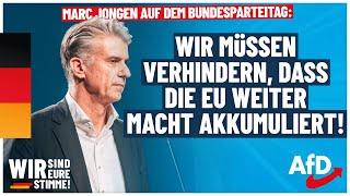 Marc Jongen: Wir müssen verhindern, dass die EU weiter Macht akkumuliert!