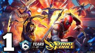 MARVEL STRIKE FORCE  RPG Gameplay (ANDROID ios) PART 1