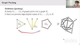 Julia Boettcher: Graph and hypergraph packing