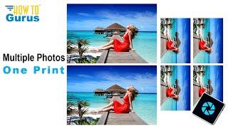 How You Can Print Multiple Images on One Page Using Photoshop Elements